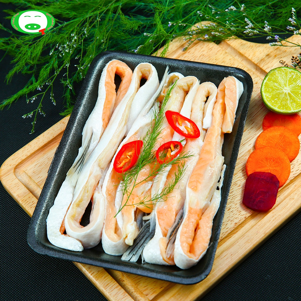 Lườn Cá Hồi QTF 1kg