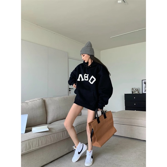 Áo HOODIE ABD Nón Rộng Chất Nỉ Ngoại Dày Dặn - ĐĂNG QUANG FASHION