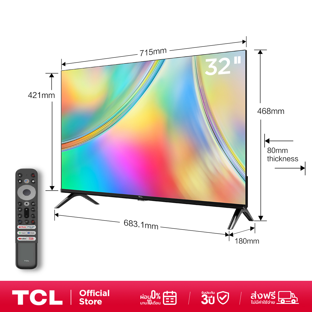 Smart Tivi TCL HD 32 Inch 32S5401A - Miễn phí lắp đặt