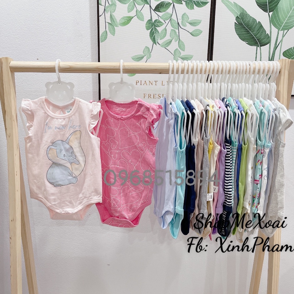 BỘ BODYSUIT BA LỖ, HAI DÂY SIZE 12M LINK 1, BODY CHIP CHO BÉ TỪ 8-9,5kg