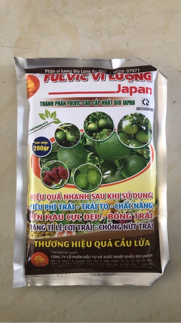 Fulvic vi lượng Japan - Bong Da Lu - Da Cám - Ghẻ lá - Ghẻ trái - Nấm bồ hóng. Hàng chính hãng Quả Cầu Lửa