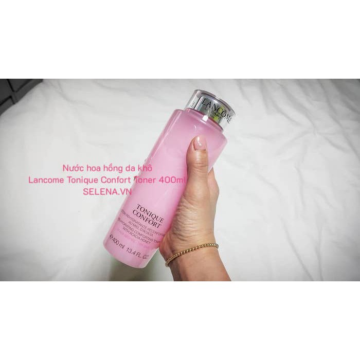 Nước hoa hồng da khô Lancome Tonique Confort Toner 400ml