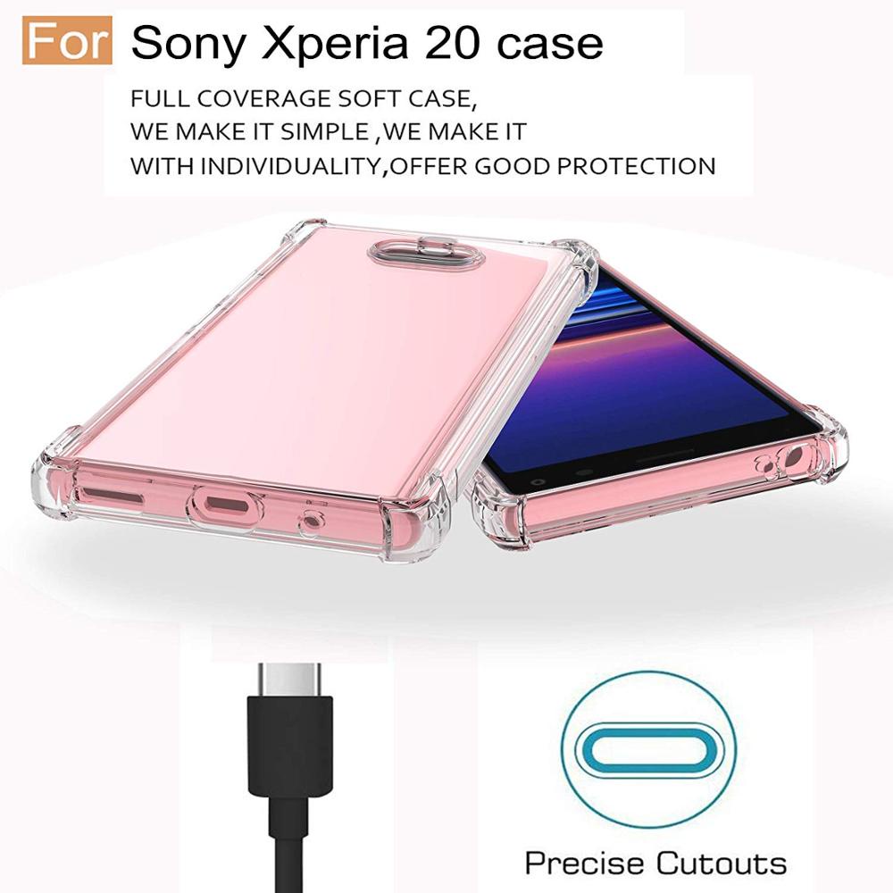 Ốp điện thoại TPU dẻo trong suốt cho SONY XPERIA 10PLUS 1 5 XZS XZ1 XZ2 XZ3 COMPACT XA1 XA2 ULTRA PLUS PREMIUM L3 L2 L1