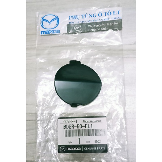 Nắp đậy móc kéo cản sau Mazda 3 2020 - 2022 sedan màu mộc