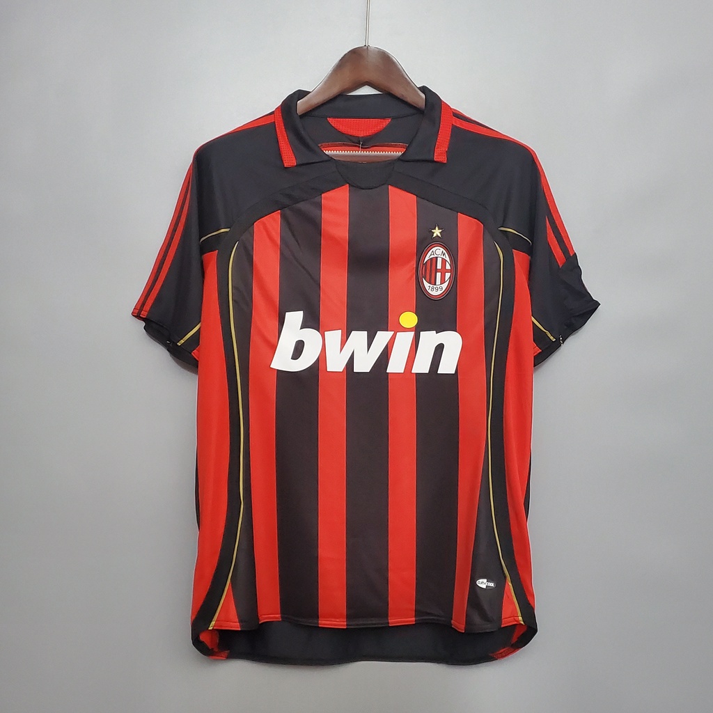 Áo Thun Bóng Đá Đội Tuyển MILAN 06/07 2006/2007 AC MILAN