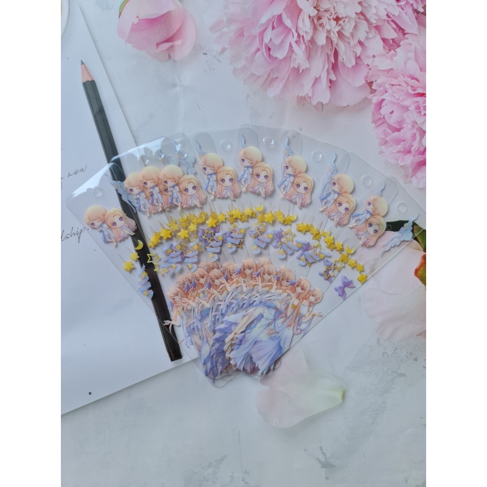 Thẻ Bookmark trong (đánh dấu trang) siêu xinh 1 thẻ