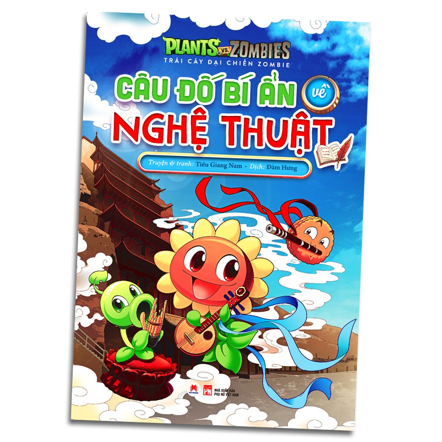 Sách - Trái Cây Đại Chiến Zombie - Câu Đố Bí Ẩn Về Nghệ Thuật