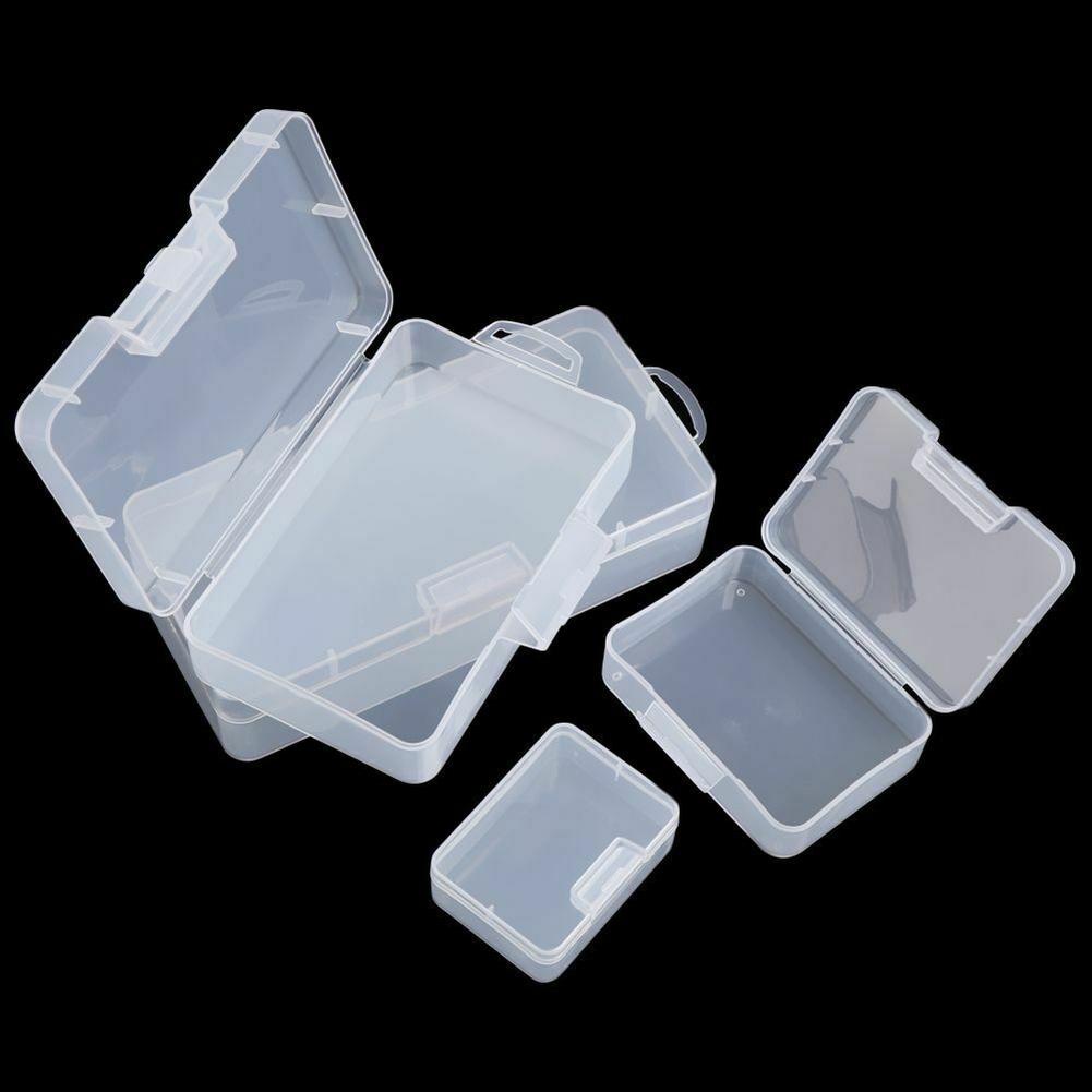 Hộp nhựa trong suốt đựng móc câu cá 14.3x8.8x4cm