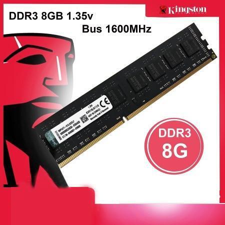 Ram PC Kingston DDR3 8Gb Bus 1600Mhz Mới 100% Bảo Hành 3 năm siêu rẻ