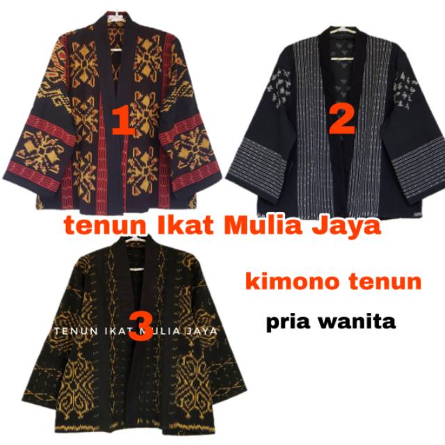 Áo Khoác Kimono Họa Tiết Thổ Cẩm Độc Đáo