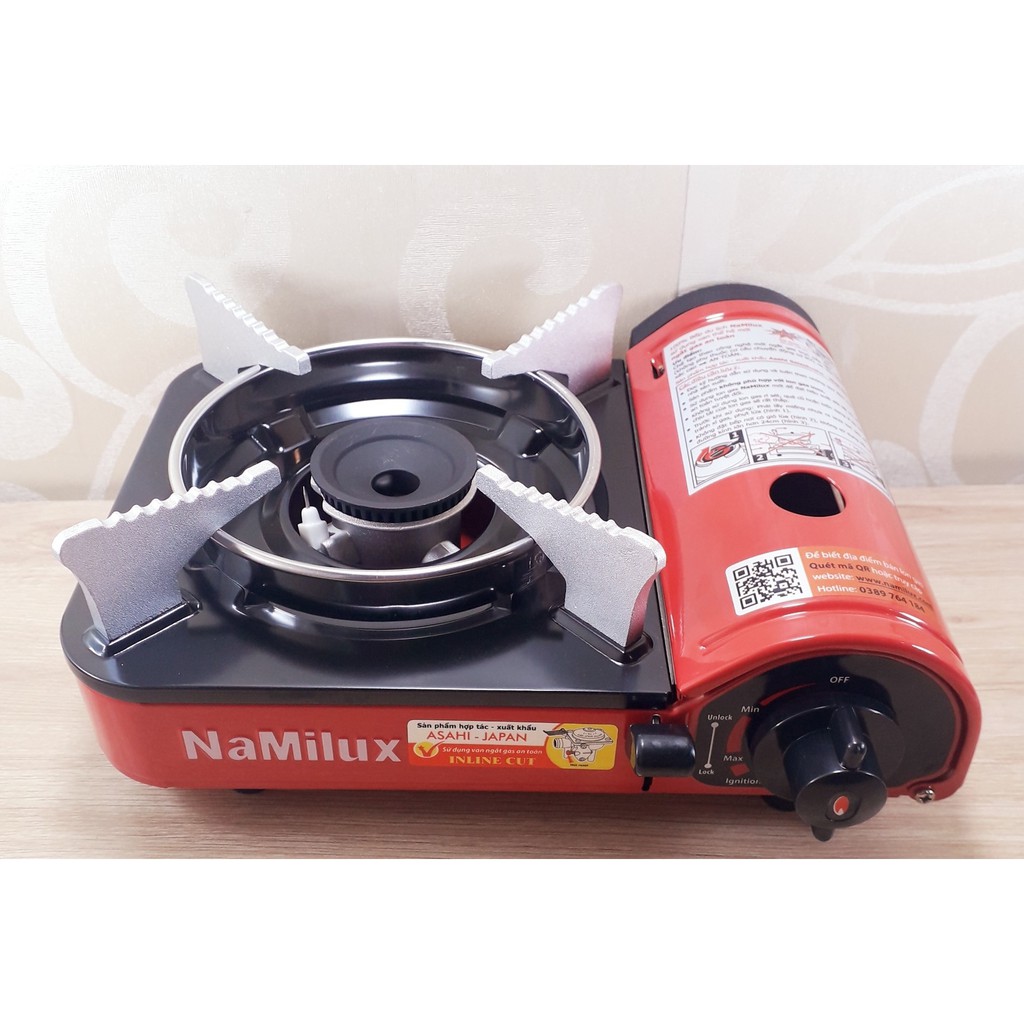 BẾP MINI SIÊU NHỎ NAMILUX PS1711PF DU LỊCH TẶNG KÈM BÌNH GAS
