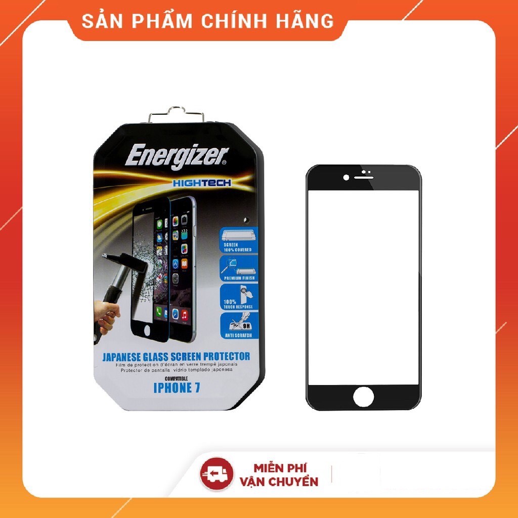 Bộ miếng dán màn hình Energizer HT IP7 - ENHTTGPRIP7 - Hàng Chính Hãng