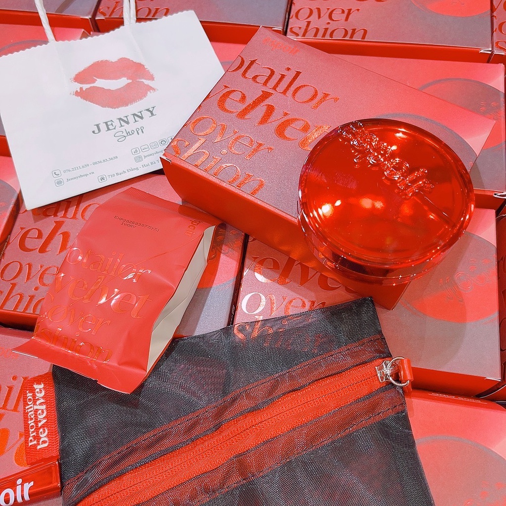 Set Phấn Nước Espoir Protailor Be Velvet Cover Cushion SPF34 PA++