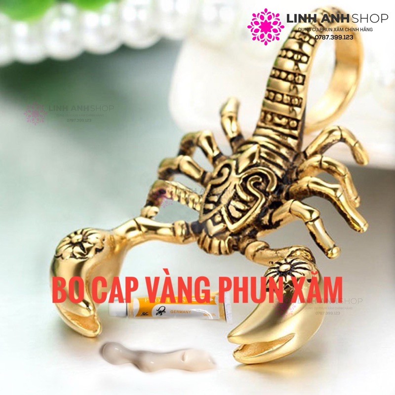 Bọ cạp Vàng Phun Xăm Loại 1