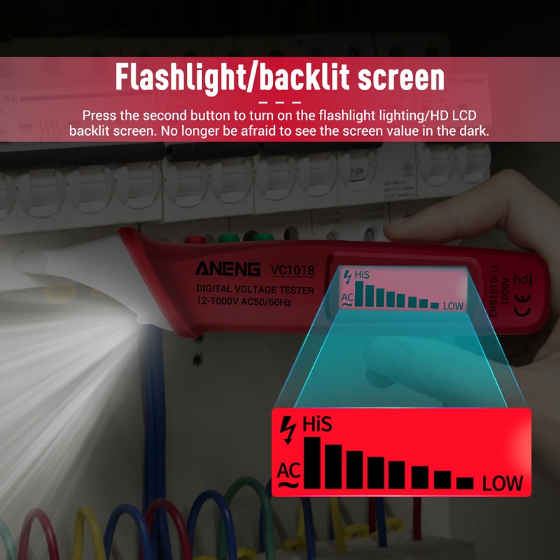 Bút Kiểm Tra Điện Áp AC 1000V Không Tiếp Xúc