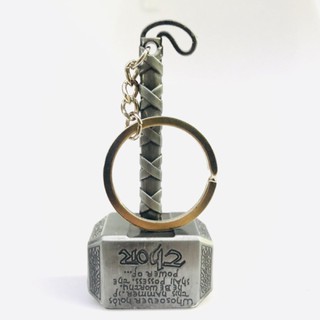 Móc Khóa Búa Thor Marvel Hili HL200119 - Bạc