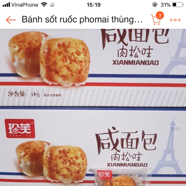 Combo bánh phô mai