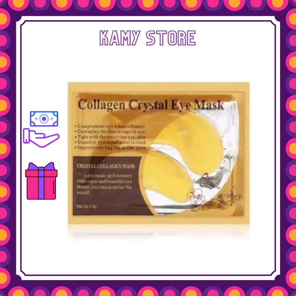 Mặt nạ mắt collagen crystal eye mask - Mặt nạ dưỡng mắt chống thâm