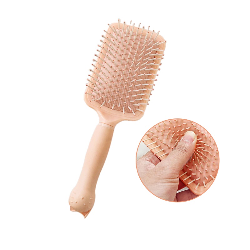 Lược Chải Tóc Ướt Và Khô Hình Oval Tiện Dụng Mang Theo Du Lịch Cho Nữ