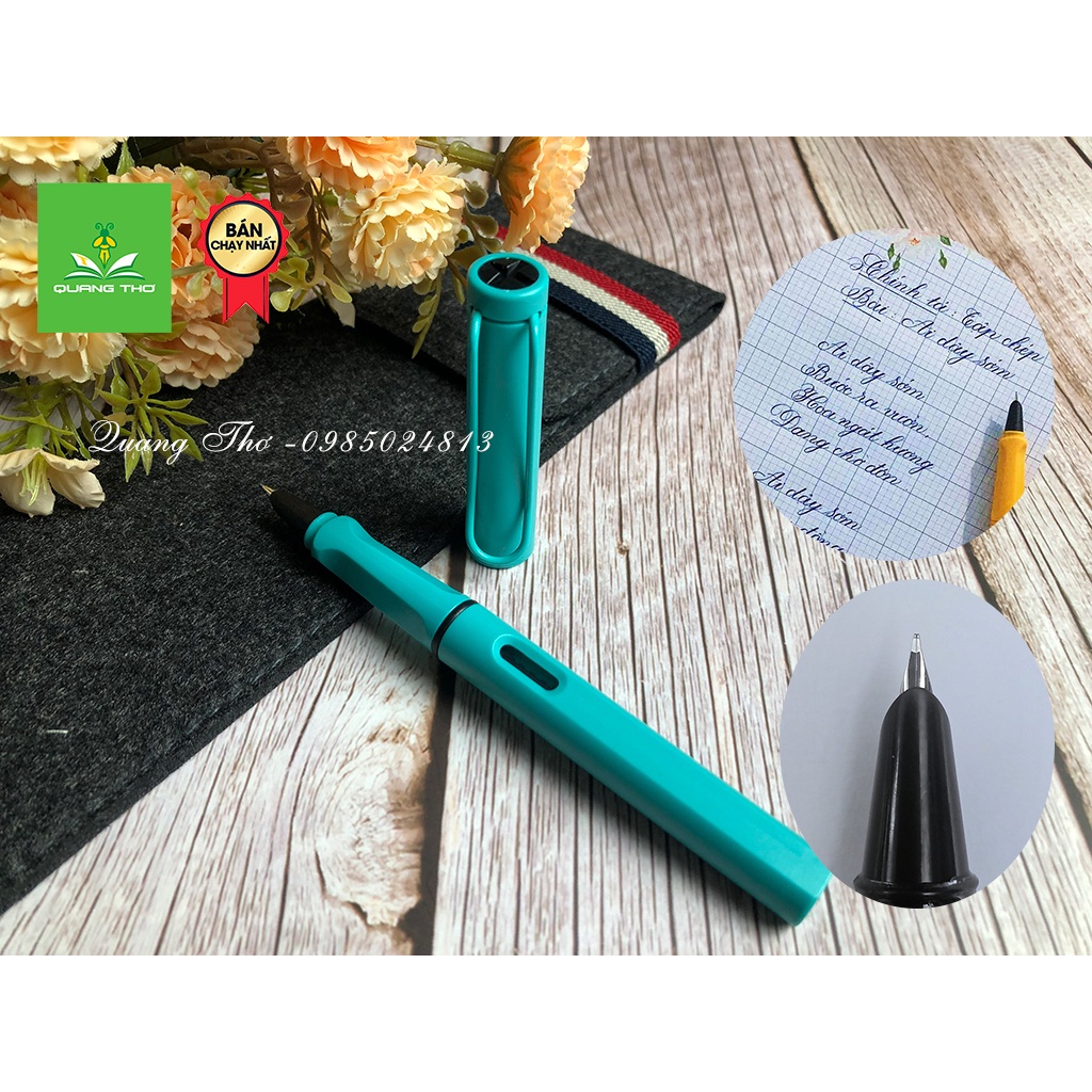 Bút nhựa 858 thân trắng cực đẹp