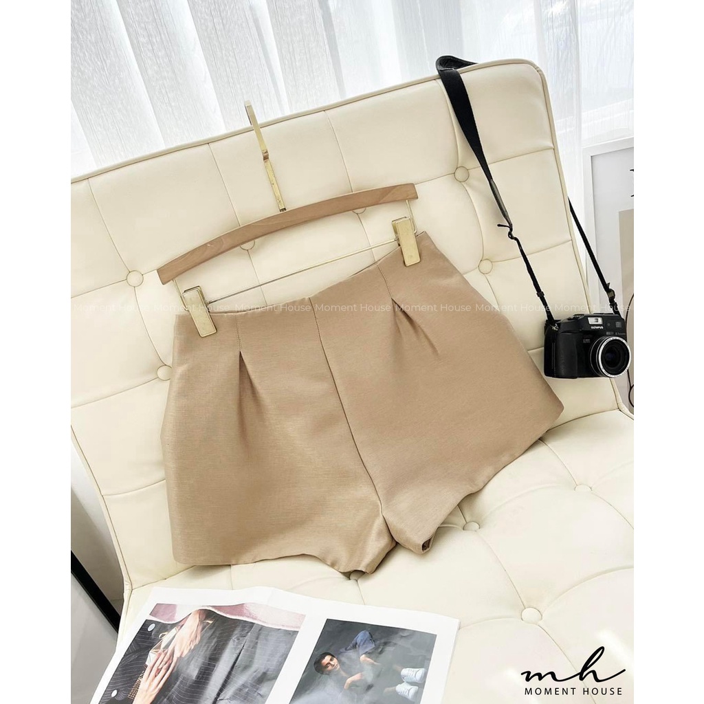 Quần đùi thiết kế, chất liệu đứng form may 2 lớp, hàng chuẩn y hình, kiểu dáng sang chảnh cực dễ phối đồ (Tapa Fine)