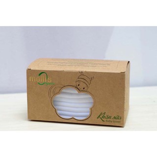 Khăn xô hữu cơ mollis 30x30