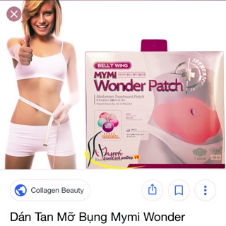 Cao dán tan mỡ bụng