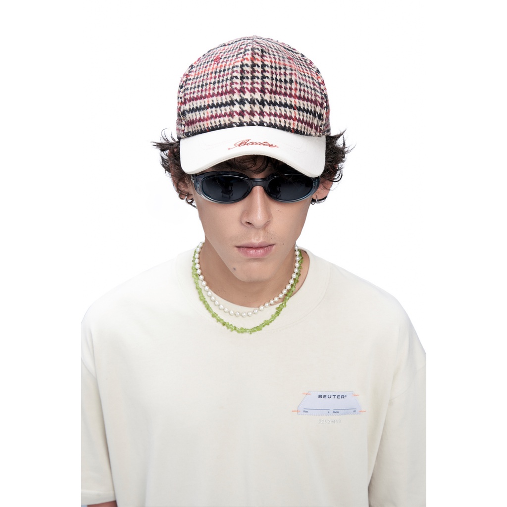 Mũ Lưỡi Trai Bóng Chày Beuter Check Wool Trucker