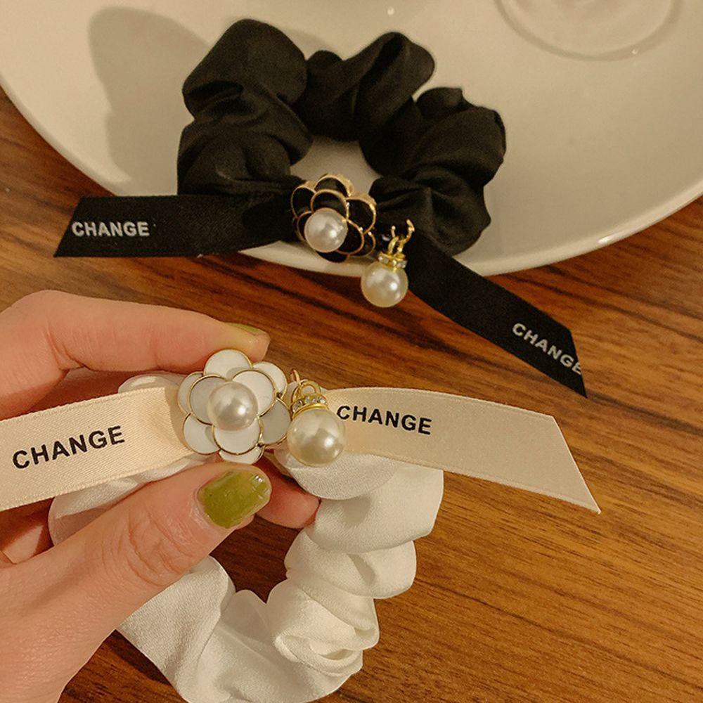 JARRED Dây Cột Tóc Đính Nơ Phong Cách Hàn Quốc Ngọt Ngào