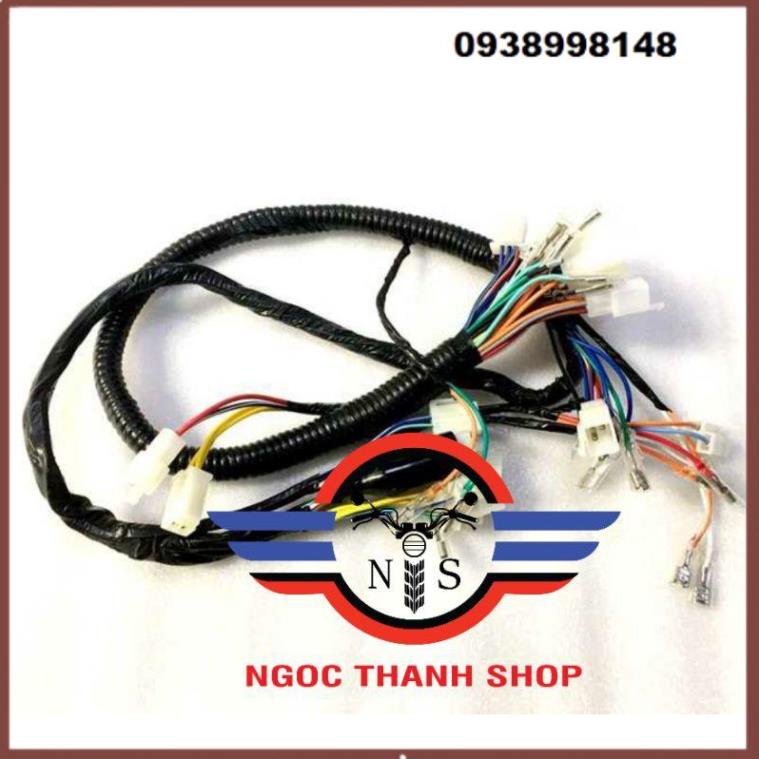 Bộ dây điện sườn, dây điện chính đầy đủ cho xe GN125 -NTS