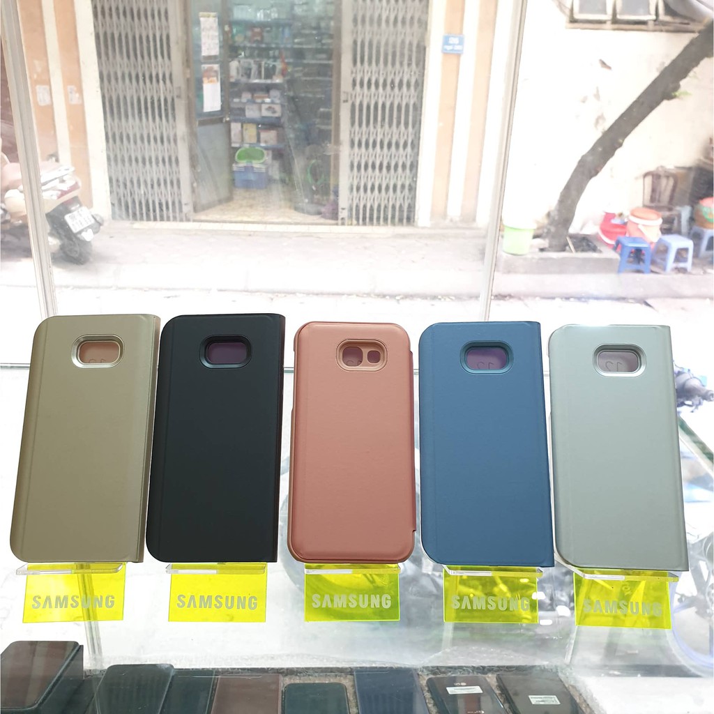 Bao Da Clear View Cover Standing Samsung A5 2017 | BigBuy360 - bigbuy360.vn