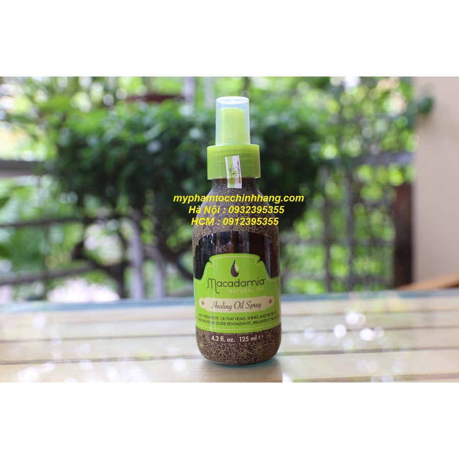 XỊT DƯỠNG MACADAMIA - HEALING OIL SPRAY 125ML