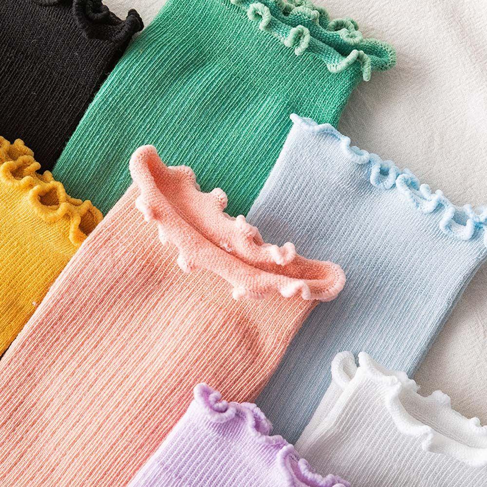 Vớ Thể Thao Ngắn Harajuku Họa Tiết Sọc Ngọt Ngào Dễ Thương Cho Nữ