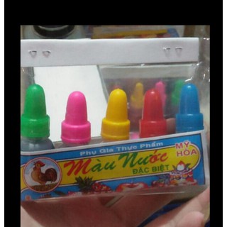 Set 5 màu thực phẩm Mỹ hòa (làm Slime)