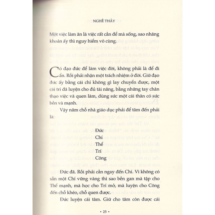 Sách - Nghề thầy