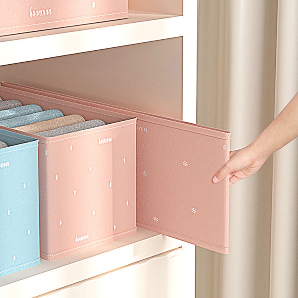 Hộp Đựng Quần Áo Bằng Pp Có Thể Giặt Sạch Tiện Dụng Cho Gia Đình