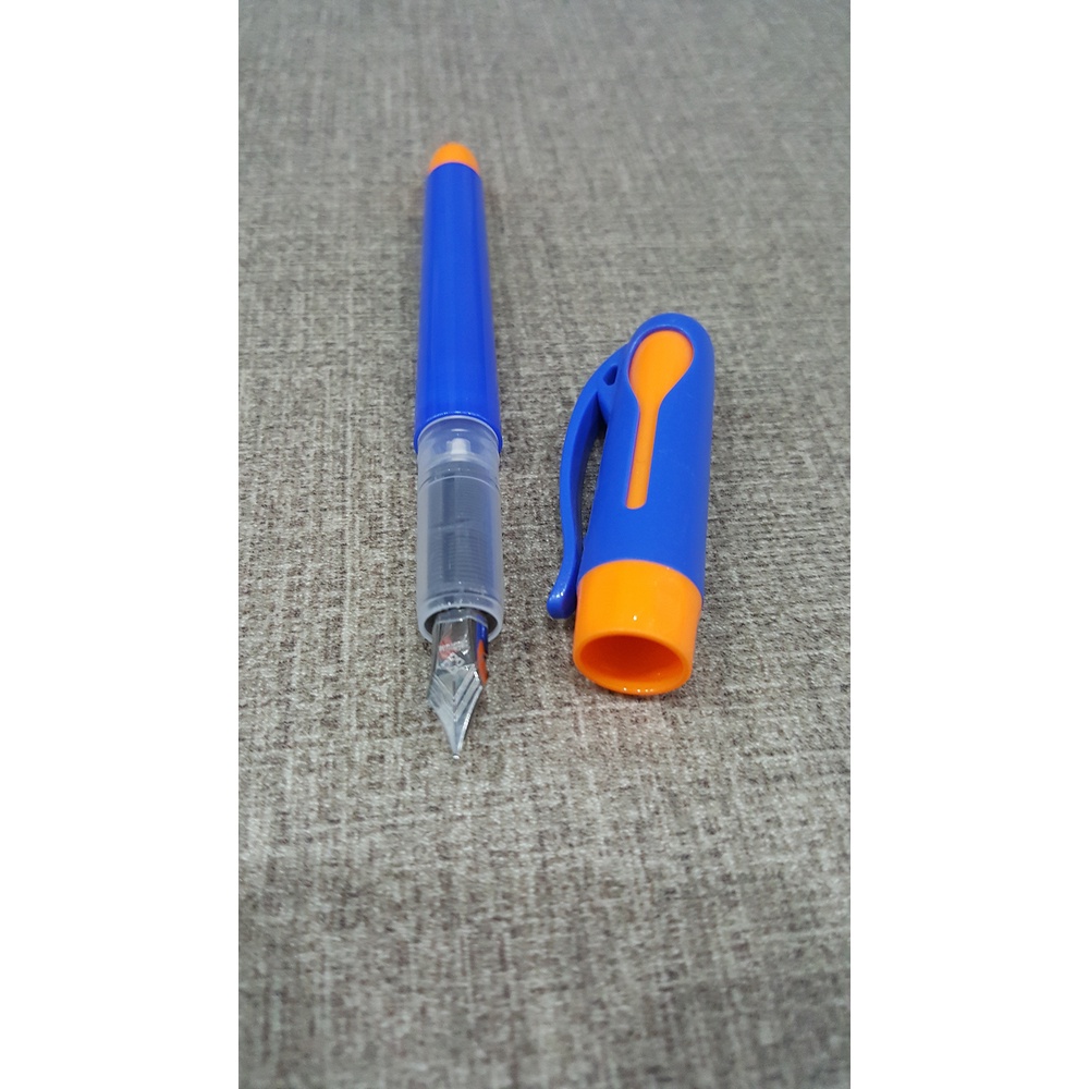 Bút Máy 1 Ống Mực Tím SMARTKIDS SK-FP1004 - Thân Bút Xanh Dương