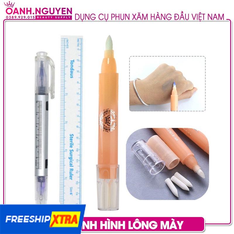 Bút Định Hình Lông Mày 2 Đầu, Bút Xóa Định Hình