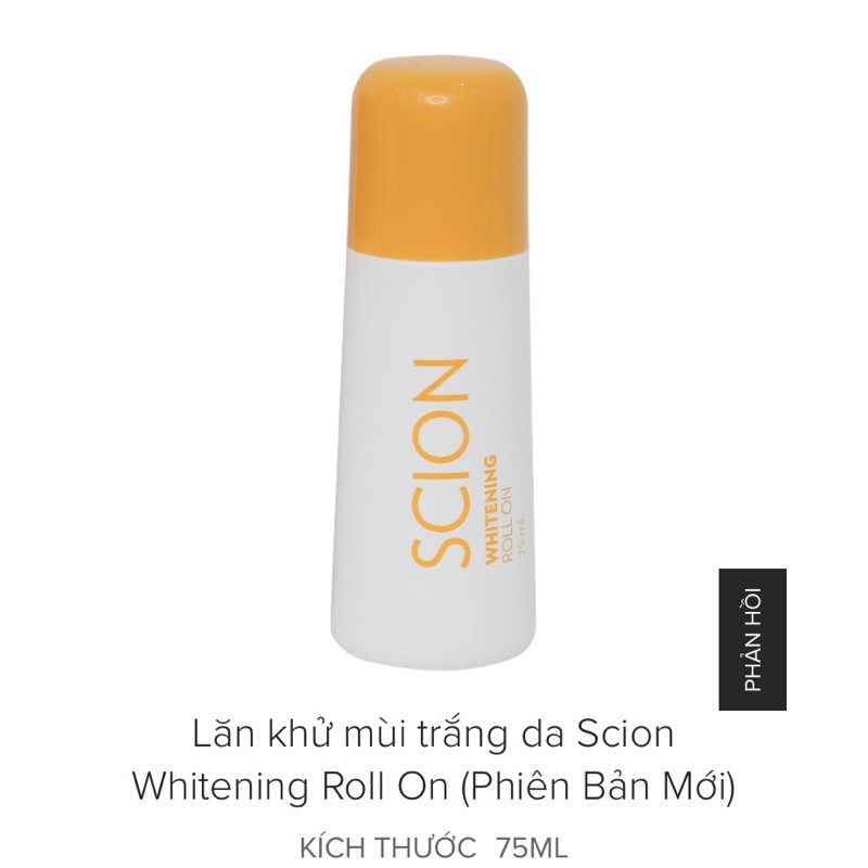 Lăn Khử Mùi Cao Cấp Scion