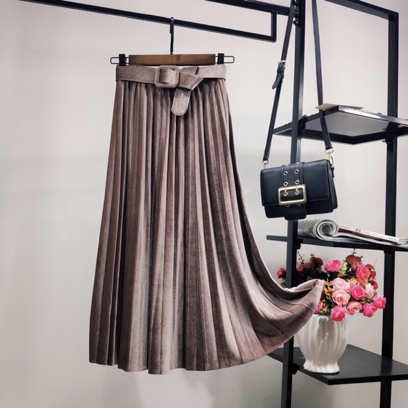 Chân váy xếp ly ( chốt hàng trên livetream)