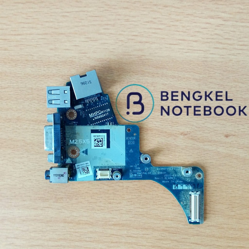 Bảng Mạch Cổng Usb Lan Vga Cho Dell Latitude E6420 Pal50 Ls-6591P