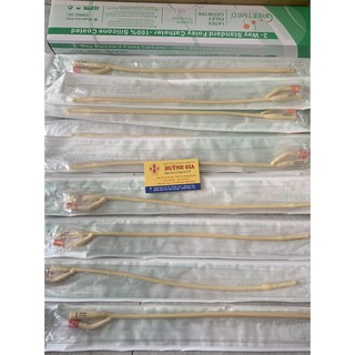 COMBO 10 Dây thông tiểu (  2 nhánh ) Size 8 ,12 ,14. 16 ,18 , 20, 30 Fr30ml  CHÍNH HÃNG