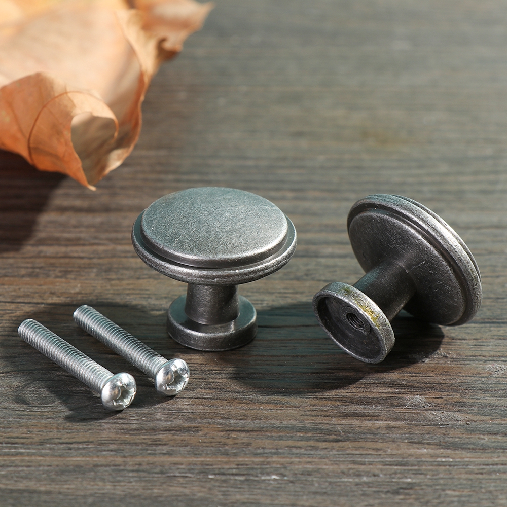 Tay nắm cửa tủ hình tròn thiết kế cổ điển bằng đồng | BigBuy360 - bigbuy360.vn