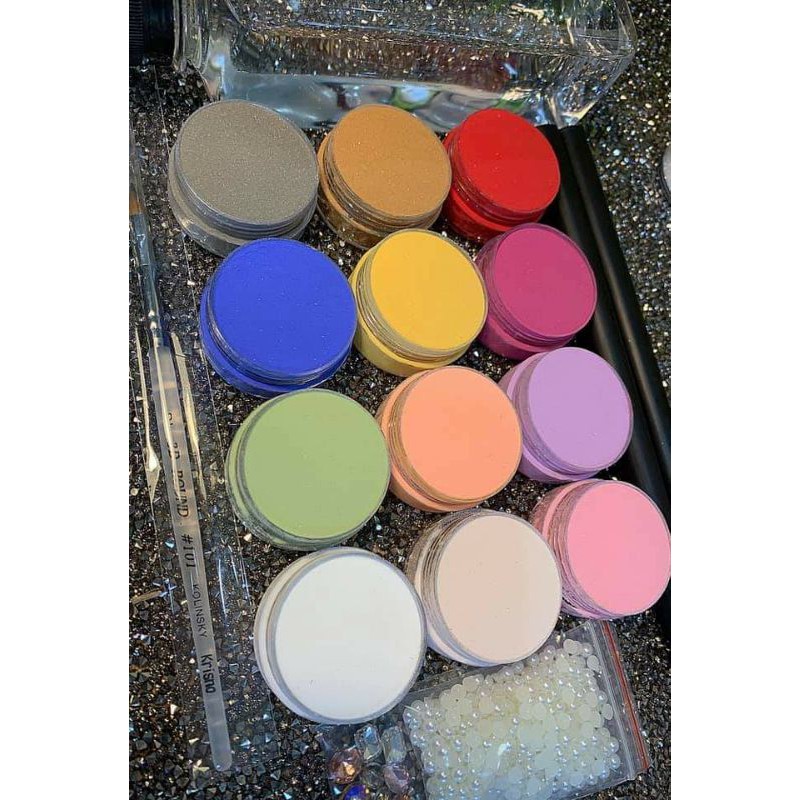 bột nail set bột làm hoa bột nail