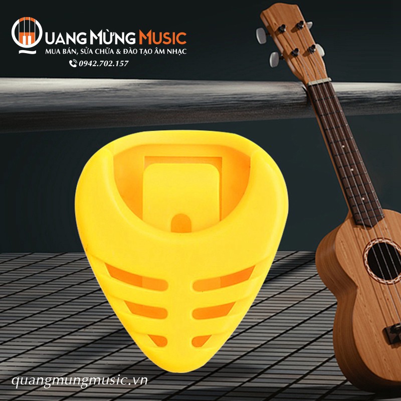 Hộp dán đựng pick phím gảy trên đàn guitar chất lượng - Hộp đựng phím gảy pick ( dán trên mặt đàn )