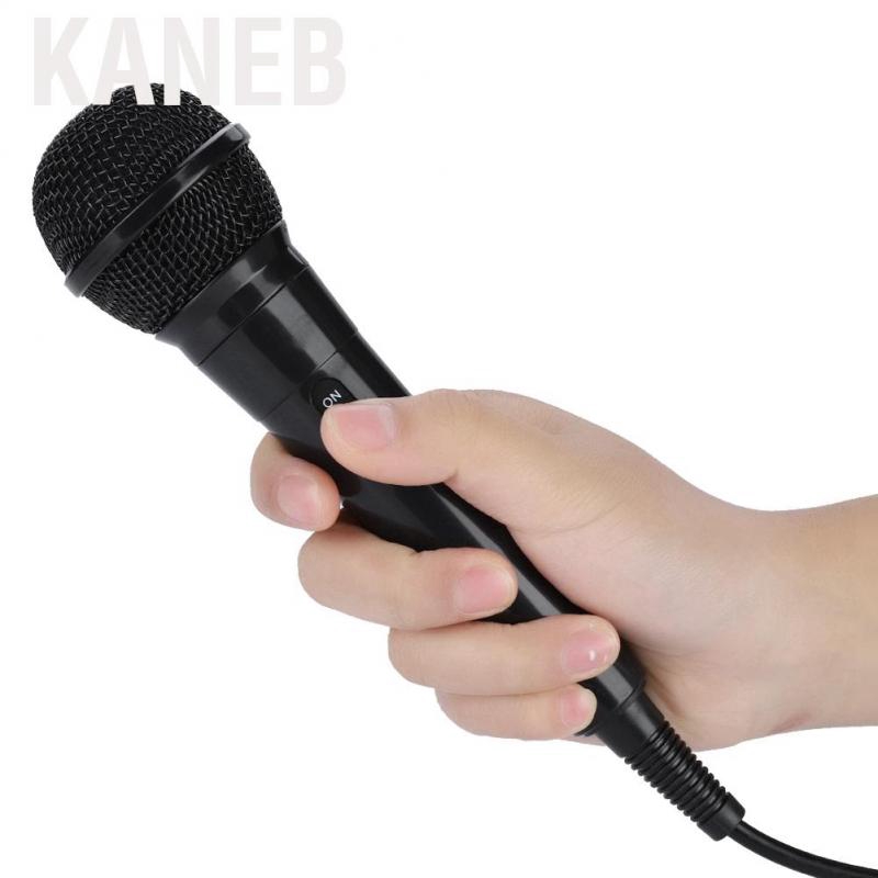 Kaneb Portable Handheld Moving-coil Wired Dynamic Microphone Clear Voice For Karaoke