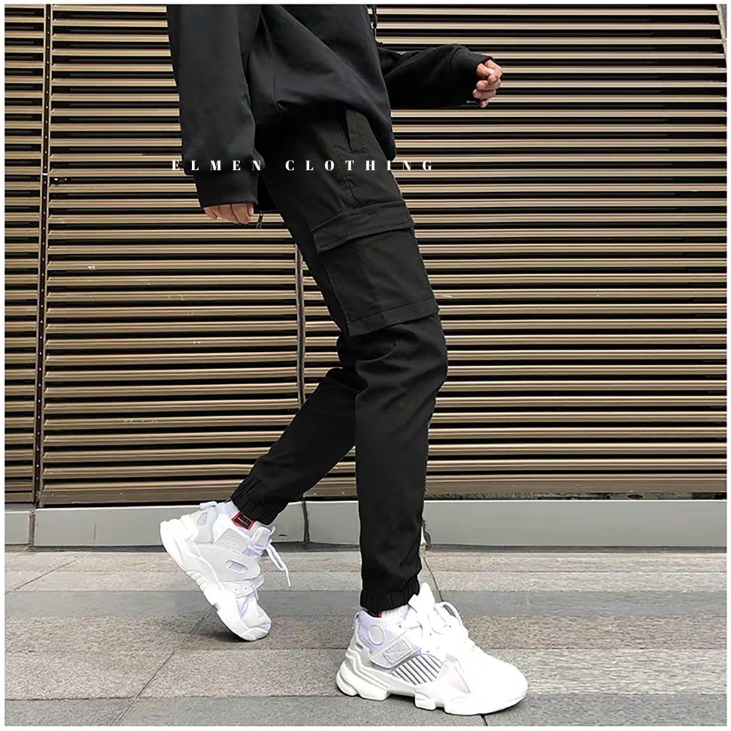 [ ELMEN ] Quần Jogger Túi Hộp - Ảnh tại shop | BigBuy360 - bigbuy360.vn
