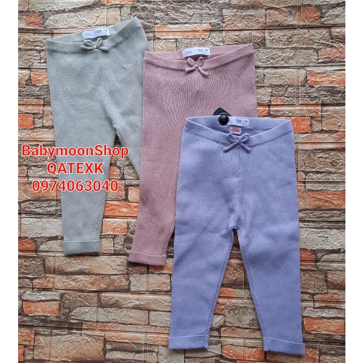 Quần Legging Len Bé Gái Z.a.r.a Dư Xịn 3 Màu