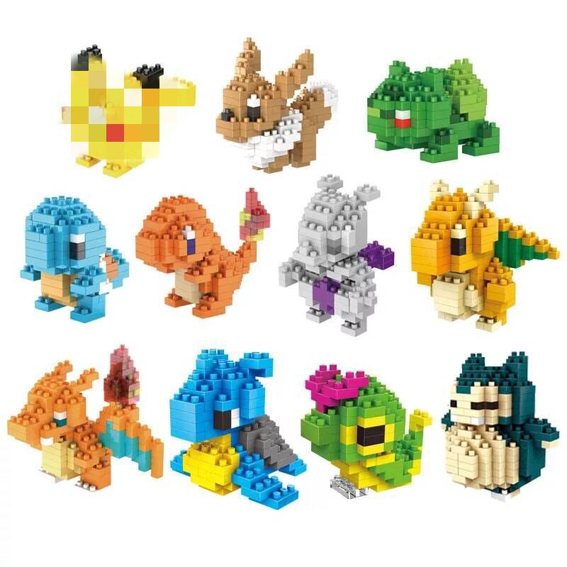 Mới Đồ Chơi Lắp Ráp Lego Hình Pokemon Pikachu