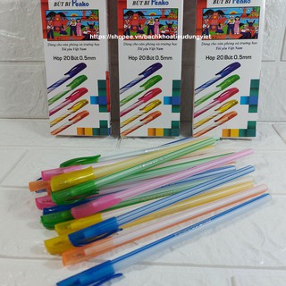 Bút bi nến Penko hộp 20 chiếc
